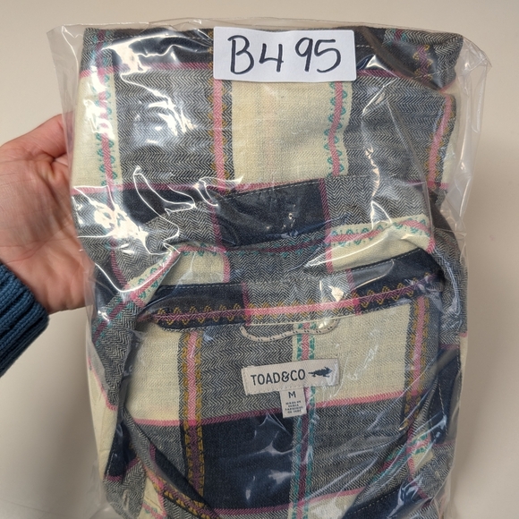 Toad & Co Shirt Dress Plaid - Picture 10 of 10